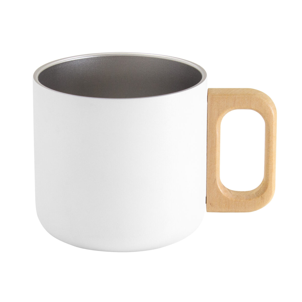 TAZA TÉRMICA TIMBER II (T741 BLANCO) - ARTICULO PROMOCIONAL - Image 1