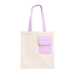 BL 345 BOLSA BAGU  (MORADO / ALGODÓN / BL-345 / BL345 / ARTICULO PROMOCIONAL )