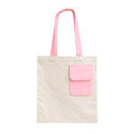 BL 345 BOLSA BAGU  (ROSA / ALGODÓN / BL-345 / BL345 / ARTICULO PROMOCIONAL )